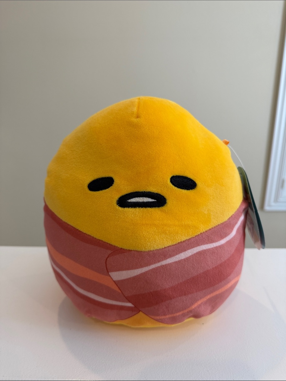 NWT 8” Bacon Wrapped Gudetama Lazy Egg Squishmallow